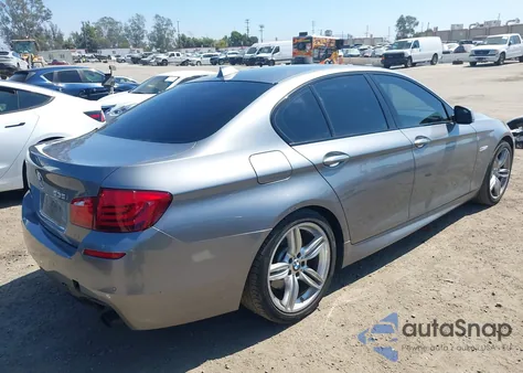 2013 BMW 535I из США, поврежденный, VIN WBAFR7C53DC826715